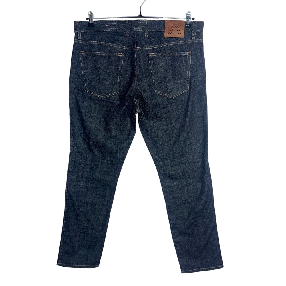 Alberto Stone Modern Fit Authentic Denim Jeans Dark Wash Mens 38x30 Indigo - Picture 3 of 8